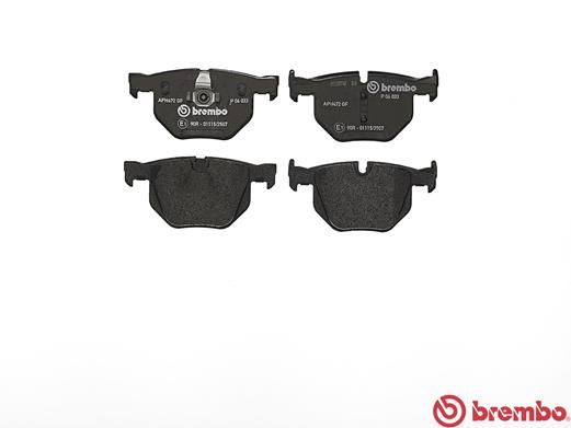 Brembo P06033 Brake Pad Set, disc brake - 2