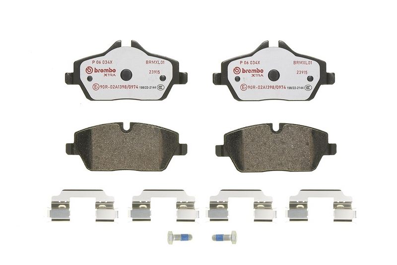 Brembo P06034X Brake Pad Set, disc brake - 3