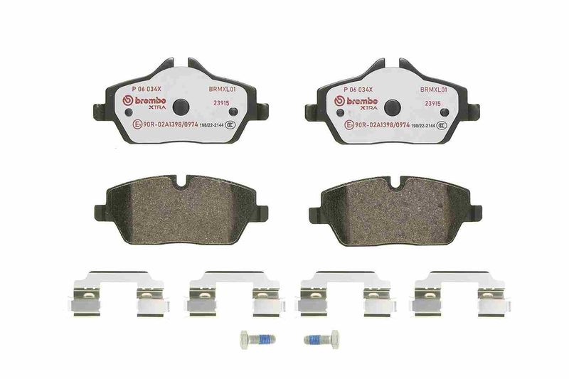 Brembo P06034X Brake Pad Set, disc brake - 4