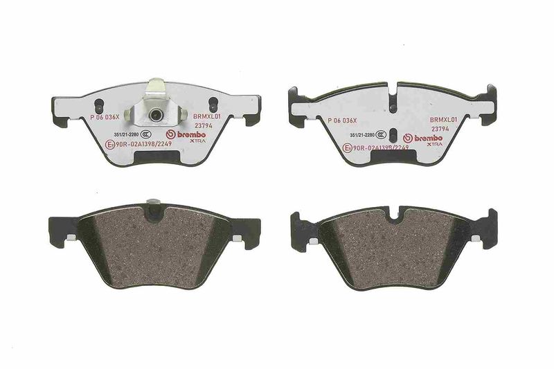Brembo P06036X Brake Pad Set, disc brake - 4