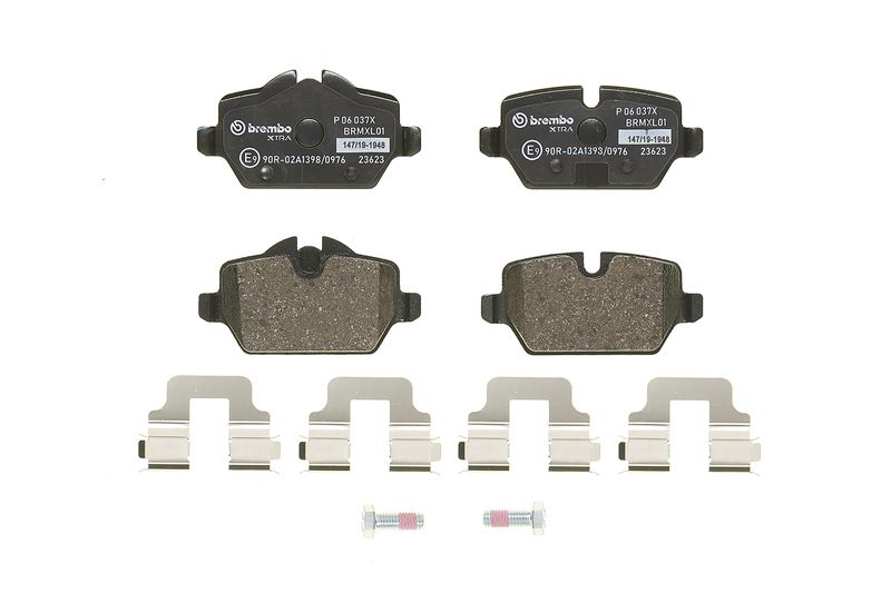 Brembo P06037X Brake Pad Set, disc brake - 3