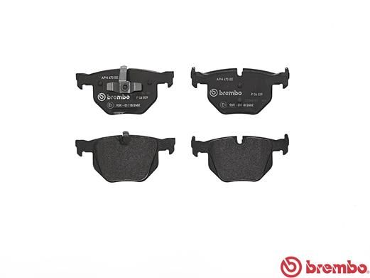 Brembo P06039 Brake Pad Set, disc brake - 2