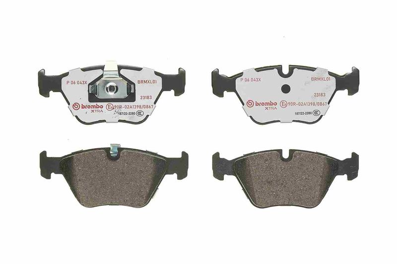 Brembo P06043X Brake Pad Set, disc brake - 2