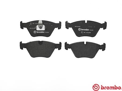 Brembo P06043 Brake Pad Set, disc brake - 2