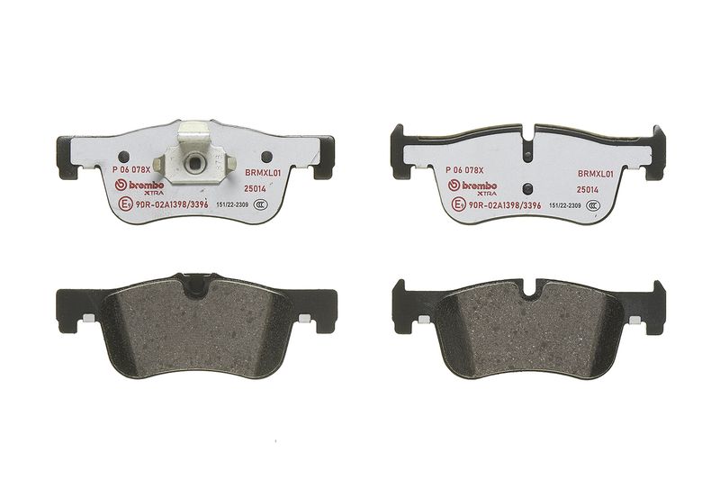 Brembo P06078X Brake Pad Set, disc brake - 3