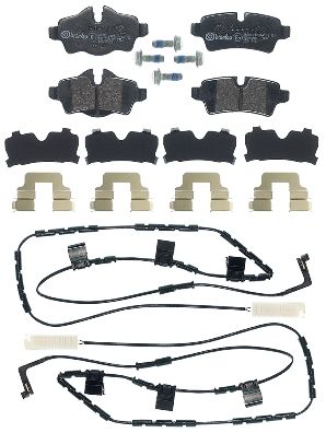Brembo P06103 Brake Pad Set, disc brake - 2