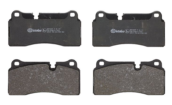 Brembo P06111 Brake Pad Set, disc brake - 2