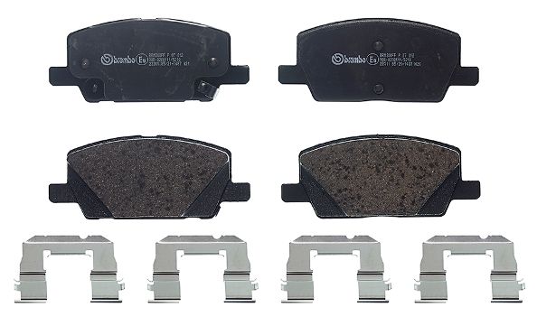 Brembo P07012 Brake Pad Set, disc brake - 2