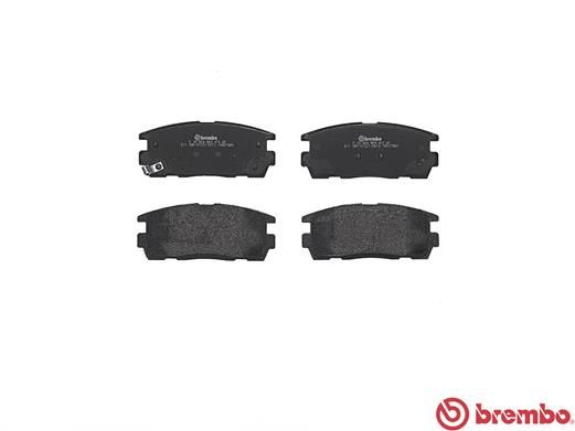 Brembo P10004 Brake Pad Set, disc brake - 2