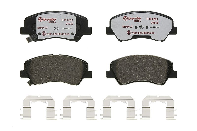 Brembo P18025X Brake Pad Set, disc brake - 3