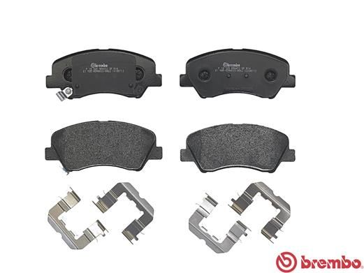 Brembo P18025 Brake Pad Set, disc brake - 2