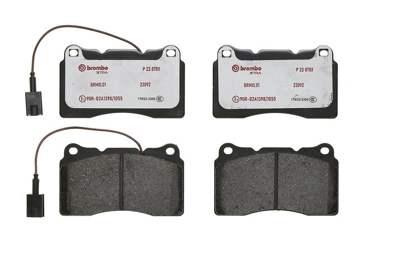 Brembo P23078X Brake Pad Set, disc brake - 4