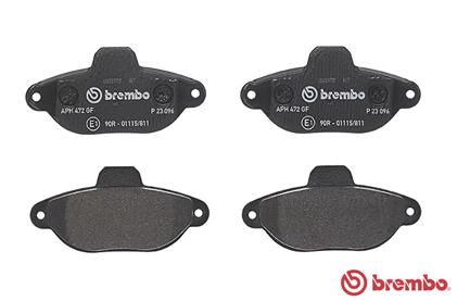 Brembo P23096 Brake Pad Set, disc brake - 4