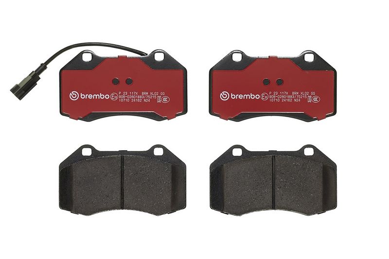 Brembo P23117X Brake Pad Set, disc brake - 3