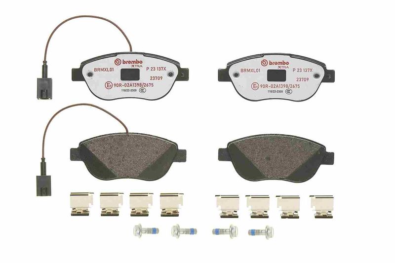 Brembo P23137X Brake Pad Set, disc brake - 4