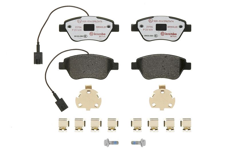 Brembo P23141X Brake Pad Set, disc brake - 3