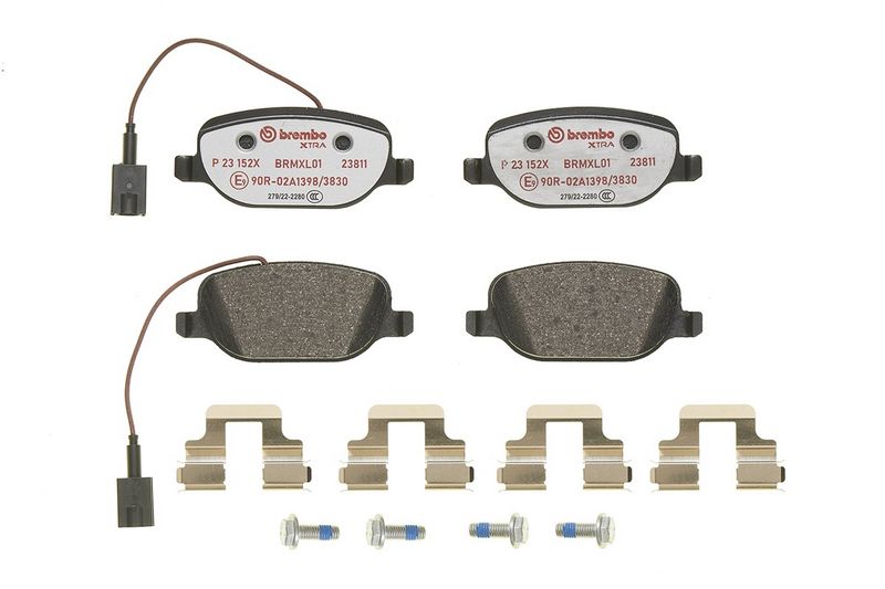 Brembo P23152X Brake Pad Set, disc brake - 3
