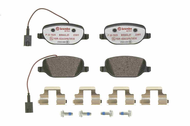 Brembo P23152X Brake Pad Set, disc brake - 4