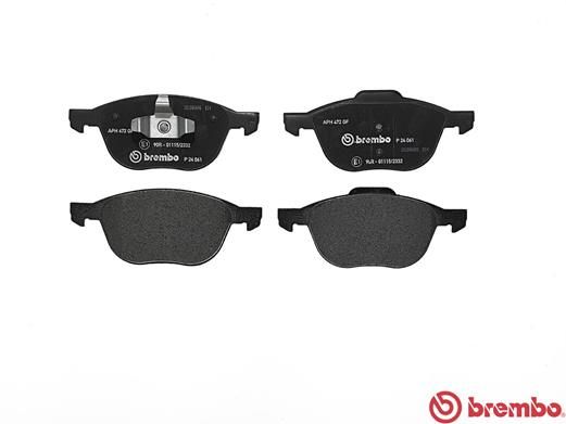 Brembo P24061 Brake Pad Set, disc brake - 2