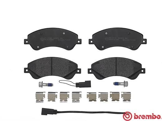 Brembo P24065 Brake Pad Set, disc brake - 2