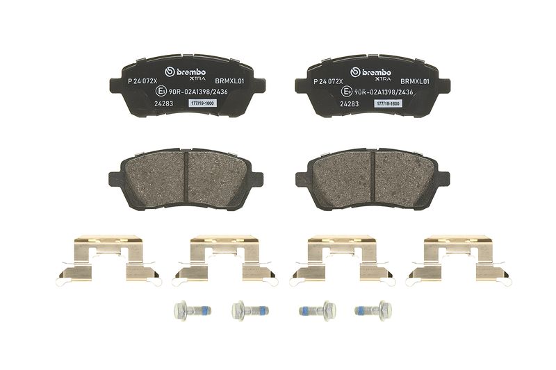 Brembo P24072X Brake Pad Set, disc brake - 3