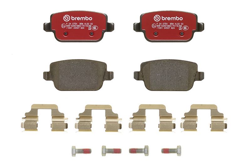 Brembo P24075X Brake Pad Set, disc brake - 3