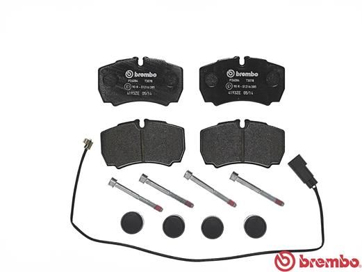 Brembo P24084 Brake Pad Set, disc brake - 2