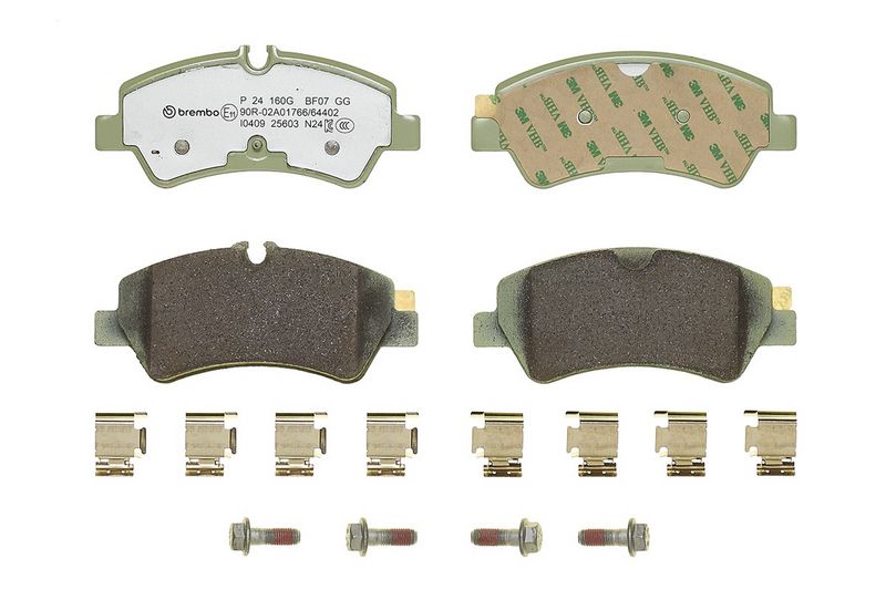 Brembo P24160G Brake Pad Set, disc brake - 3