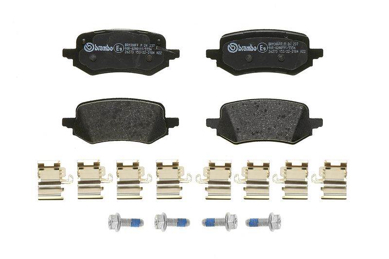 Brembo P24237 Brake Pad Set, disc brake - 3