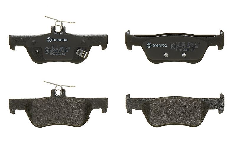 Brembo P28110 Brake Pad Set, disc brake - 3