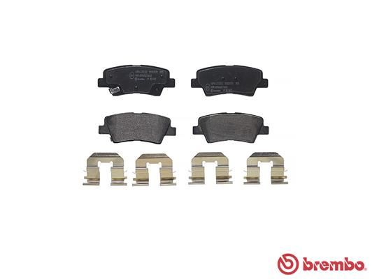 Brembo P30067 Brake Pad Set, disc brake - 2