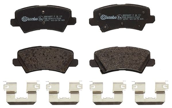 Brembo P30111 Brake Pad Set, disc brake - 2