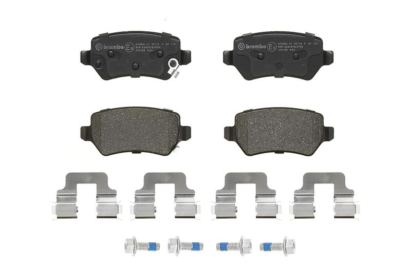 Brembo P30120 Brake Pad Set, disc brake - 4