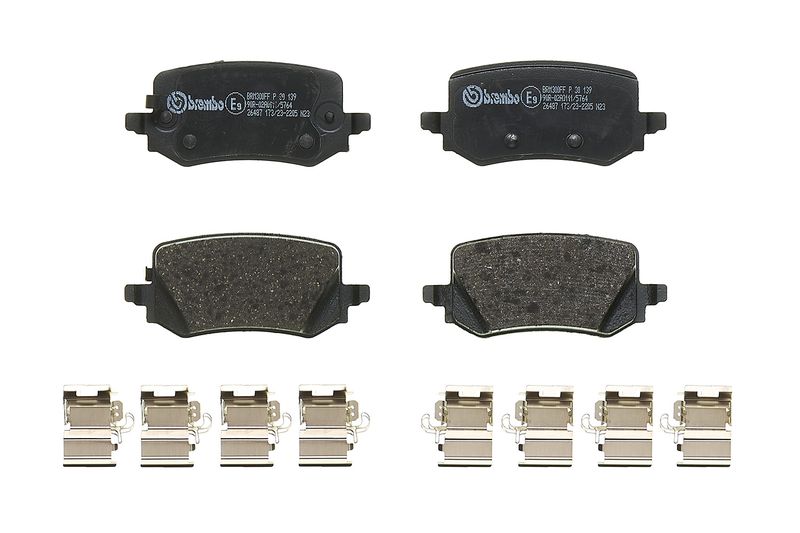 Brembo P30139 Brake Pad Set, disc brake - 3