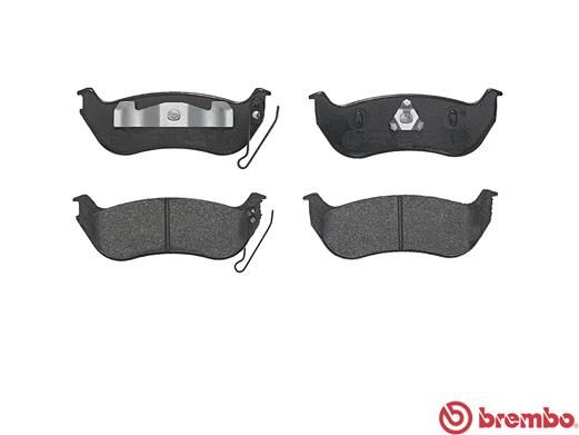 Brembo P37009 Brake Pad Set, disc brake - 2