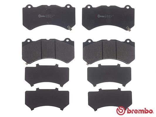 Brembo P37018 Brake Pad Set, disc brake - 2