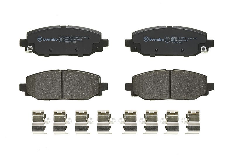 Brembo P37025 Brake Pad Set, disc brake - 3