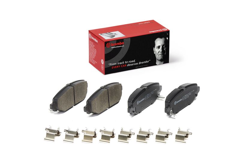 Brembo P37025 Brake Pad Set, disc brake - 4