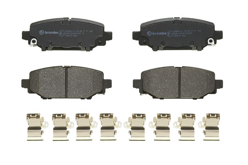 Brembo P37026 Brake Pad Set, disc brake - 3