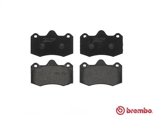 Brembo P47001 Brake Pad Set, disc brake - 2