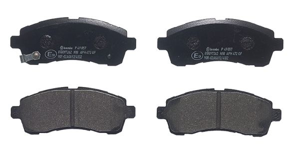 Brembo P49057 Brake Pad Set, disc brake - 2