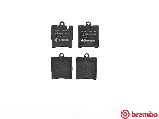 Brembo P50033 Brake Pad Set, disc brake - 2
