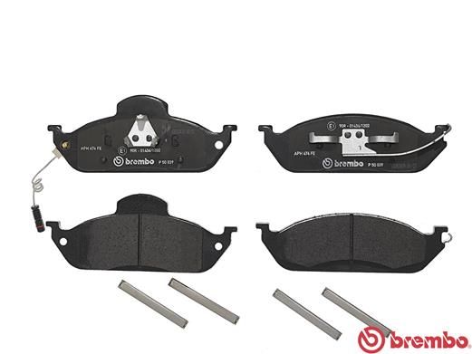Brembo P50039 Brake Pad Set, disc brake - 2