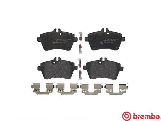 Brembo P50054 Brake Pad Set, disc brake - 2