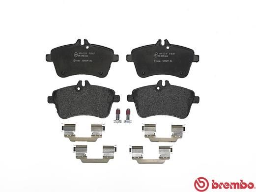 Brembo P50057 Brake Pad Set, disc brake - 2