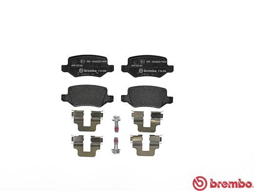 Brembo P50058 Brake Pad Set, disc brake - 2