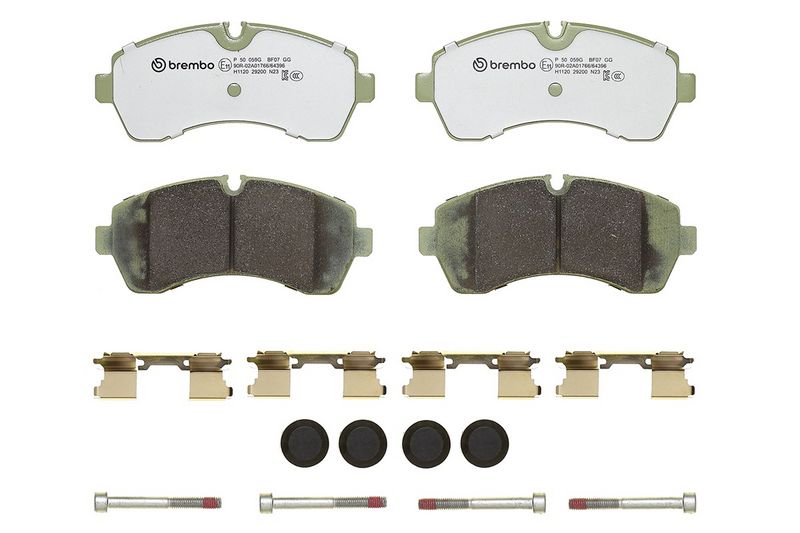 Brembo P50059G Brake Pad Set, disc brake - 3