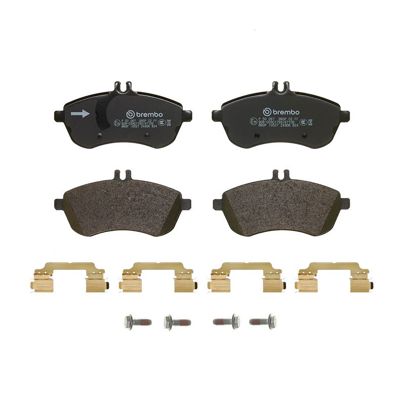 Brembo P50067 Brake Pad Set, disc brake - 3