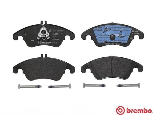 Brembo P50069 Brake Pad Set, disc brake - 2