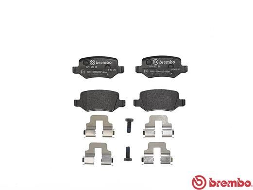 Brembo P50090 Brake Pad Set, disc brake - 2